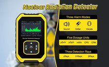 Load image into Gallery viewer, Portable Geiger Counter Nuclear Radiation Detector Personal Dosimeter X-ray γ-ray β-ray Radioactivity Tester Marble Detector
