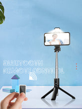 Load image into Gallery viewer, Extended P40S Bluetooth Selfie Stick/Tripod; Android/iOS Mobile Phones
