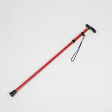 Load image into Gallery viewer, Lightweight Foldable Foldable Quick Lock Trekking Rod Hiking Pole Cross-country Running Cane Aluminum Foldable Cane
