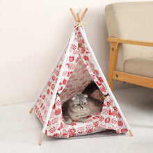 Load image into Gallery viewer, Pet Tent Kennel Removable And Washable Canvas Dog Tent Pet Bed Pad Pet Supplies
