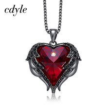 Load image into Gallery viewer, Cdyle Angel Wings Fashion Necklace Crystals from Swarovski Jewelry
