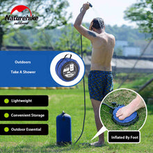 Load image into Gallery viewer, 11L Pvc Portable Shower Outdoor Camping Shower Hiking Hydration Water Bag Water Tank Waterbag
