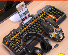 Load image into Gallery viewer, Keyboard Mouse Headset Gaming Set
