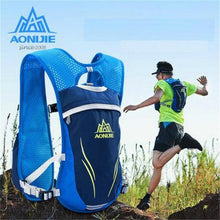 Load image into Gallery viewer, AONIJIE Running Marathon Hydration Nylon 5.5L Outdoor Running Bags Hiking Backpack Vest Marathon Cycling Backpack
