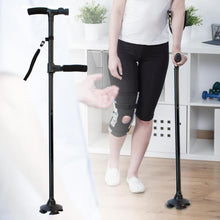 Load image into Gallery viewer, Telescopic Hurry Trusty Folding Cane;  LED Lighting
