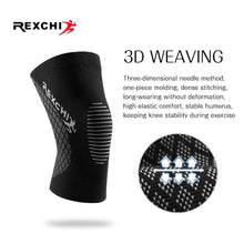 Load image into Gallery viewer, REXCHI Elastic Kneepads Women Protective Gear Knee Pad Patella Brace Support for Basketball Volleyball Running Sports Safety
