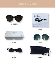 Load image into Gallery viewer, K11 Camera Sunglasses 1080p Wifi Micro Cameras Polarized Lenses HD
