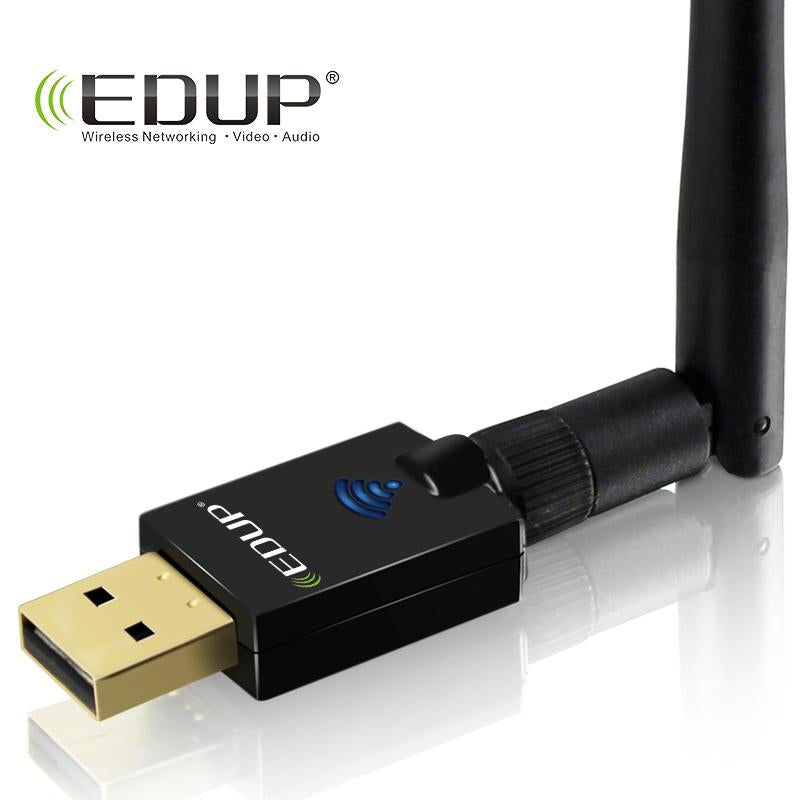 EDUP 5ghz USB Wireless Wifi Adapter 600mbps 802.11ac  ethernet adapter Network Card  receiver Windows Mac for PC EP-1607