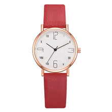 Load image into Gallery viewer, Women Watches Luxury Brand Fashion Leather Strap Round Dial Digital Watch Ladies Quartz Wristwatches Clock Girl Montre Femme 533
