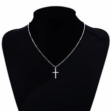 Load image into Gallery viewer, Vienkim Summer Gold Chain Cross Necklace Small Gold Cross Religious Jewelry Women&#39;s necklace
