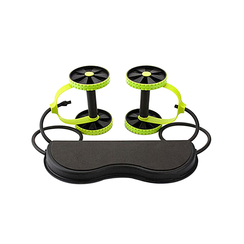 Muscle Exercise Fitness Equipment Double Wheel Abdominal Power Wheel Ab Roller Gym Roller Trainer Training