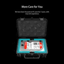 Load image into Gallery viewer, ORICO HDD Protection Box ABS HDD Storage Case Waterproof Shockproof Case Cover for 3.5 Inch HDD with Safety Lock
