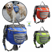 Load image into Gallery viewer, High quality waterproof &amp; adjustable Large Dog Saddle; hiking travel
