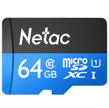 Load image into Gallery viewer, Netac P500 Class 10 16G/32G/64G/128G Micro SDXC TF Flash Memory Card
