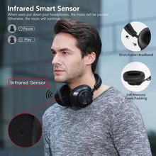 Load image into Gallery viewer, Bluedio T6S Bluetooth Headphones Active Noise Cancelling Wireless Headset For Phones And Music With Voice Control
