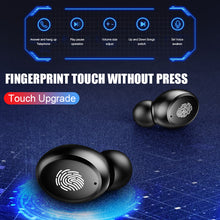 Load image into Gallery viewer, VOULAO Bluetooth 5.0 Earphone Wireless Headphons Sport Handsfree Earbuds 9D Stereo Waterproof Headset With 4000mAh Power Bank
