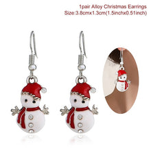 Load image into Gallery viewer, FENGRISE Christmas Earrings; Eardrop Pendant Gift

