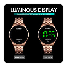Load image into Gallery viewer, SKMEI  1579 Top Brand Men&#39;s Watch Clock LED Touch Screen Man Digital Watches 30M Waterproof Male Wristwatch Relojes Para Hombre
