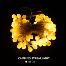 Load image into Gallery viewer, Outdoor Camping LED Small String Lights Canopy Tent Lights Waterproof Warm Light Atmosphere Lights Camping Lights String Party Decoration Lights
