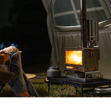 Load image into Gallery viewer, 3F UL GEAR West Wind Outdoor Firewood Stove; Multi-Function Heating Tent Stove
