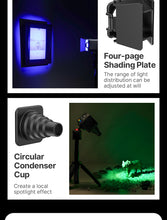 Load image into Gallery viewer, Ulanzi L2 RGB COB Video Light Stepless Dimmable LED Lamp for GoPro DSLR Camera With Led Display Magnetic Mini Vlog Fill Light
