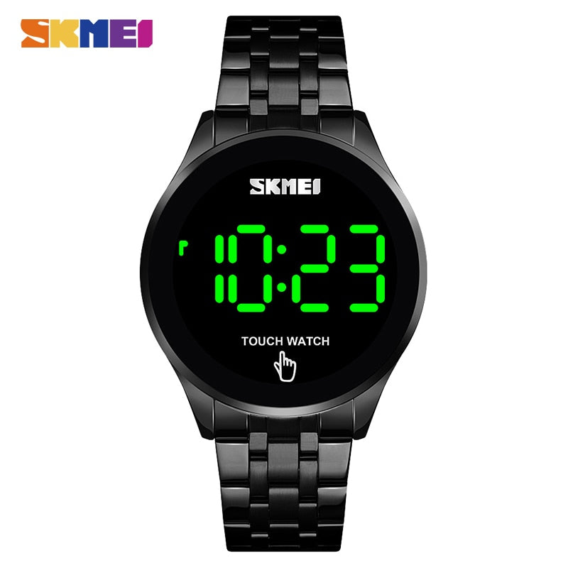 SKMEI  1579 Top Brand Men's Watch Clock LED Touch Screen Man Digital Watches 30M Waterproof Male Wristwatch Relojes Para Hombre