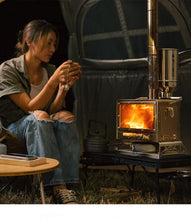 Load image into Gallery viewer, 3F UL GEAR West Wind Outdoor Firewood Stove; Multi-Function Heating Tent Stove
