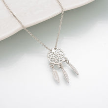 Load image into Gallery viewer, New fashion dream catcher series Jewelry necklace Exquisite alloy hollow pendant necklace Popular chain collares Gifts Women
