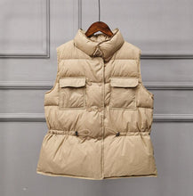 Load image into Gallery viewer, New Women&#39;s Ultra Light Down Vest; Windproof; Duck Down Warmth
