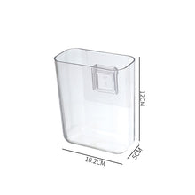 Load image into Gallery viewer, Punch-Free Wall Rack Dormitory Bedside Mobile Phone Storage Box Dormitory Transparent Storage Rack Wall-Mounted Storage Box
