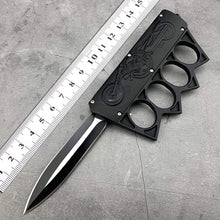 Load image into Gallery viewer, Outdoor Knife Glove Knife Stainless Steel Knife Field Survival Knife Portable Pocket Knife Defense Knife Fruit Knife
