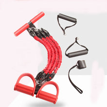 Load image into Gallery viewer, Multifunction Fitness Pedal Exerciser Sit-up Exercise Band Elastic Pull Rope Equipment Tummy Bodybuilding Tension Rope Antibreak
