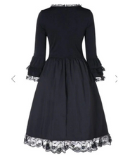 Load image into Gallery viewer, New Vintage Women&#39;s Elegant Lace Up Goth Retro Party Dress
