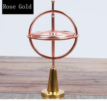 Load image into Gallery viewer, Creative Scientific Educational Metal Finger Gyroscope Gyro Top Pressure Relieve Classic Toy Traditional Learning Toy For Kids

