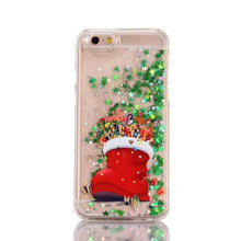 Load image into Gallery viewer, Christmas Phone Case For iPhone 6s 6 7 8 Plus 11Pro XS MAX XR Luxury Glitter Bling Cover for iPhone XS 11 Pro MAX X CASE
