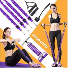 Load image into Gallery viewer, Multifunction Fitness Pedal Exerciser Sit-up Exercise Band Elastic Pull Rope Equipment Tummy Bodybuilding Tension Rope Antibreak
