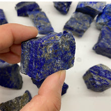 Load image into Gallery viewer, Natural Lapis Lazuli Rough Stones Healing Quartz Crystal; Afghanistan
