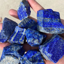 Load image into Gallery viewer, Natural Lapis Lazuli Rough Stones Healing Quartz Crystal; Afghanistan
