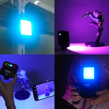 Load image into Gallery viewer, Ulanzi VL49 RGB Full Color LED Video Light 2500K-9000K 800LUX Magnetic Mini Fill Light Extend 3 Cold Shoe 2000mAh Type-c Port
