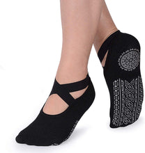 Load image into Gallery viewer, Yoga Socks for Women Non-Slip Grips; Cotton; Dance Workout
