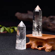 Load image into Gallery viewer, Natural Crystal Clear Quartz; Healing Stone; Hexagonal Prisms 50-80mm Obelisk; 1PC
