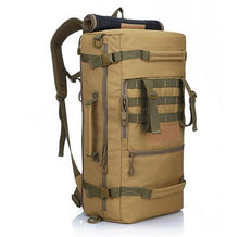 Load image into Gallery viewer, 50L Military Style Backpack; Camping; Mountaineering; Hiking
