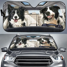 Load image into Gallery viewer, Tongue Out Cow Car Sunshade - Cattle &amp; Animals

