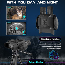 Load image into Gallery viewer, Binoculars Long Range Night Vision for Hunting Telescope Monocular Infrared 300M Full Dark High Speed Not Thermal Binocular
