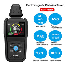 Load image into Gallery viewer, EMF Meter Digital Color Screen Electromagnetic Field; Ambient Radiation Tester
