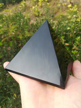 Load image into Gallery viewer, 4-10cm Black Obsidian Healing Pyramid Natural Mineral Triangled Crystal Point wholesale
