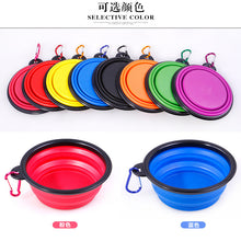 Load image into Gallery viewer, 1000ml Large Collapsible Folding Silicone Bowl for Pets
