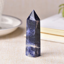 Load image into Gallery viewer, 30 Color Natural Stones Crystal Point Wand Amethyst Rose Quartz Healing Stone Energy Ore Mineral Crafts Home Decoration 1PC
