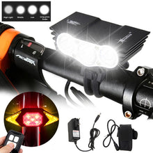 Load image into Gallery viewer, Waterproof Bike Lights &amp; Illumination Package for Safety
