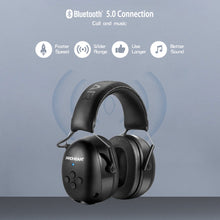 Load image into Gallery viewer, ZOHAN Electronic Headset 5.0 Bluetooth Earmuffs shooting Ear Protection Wireless Headphones Noise Canceling Charging for Music
